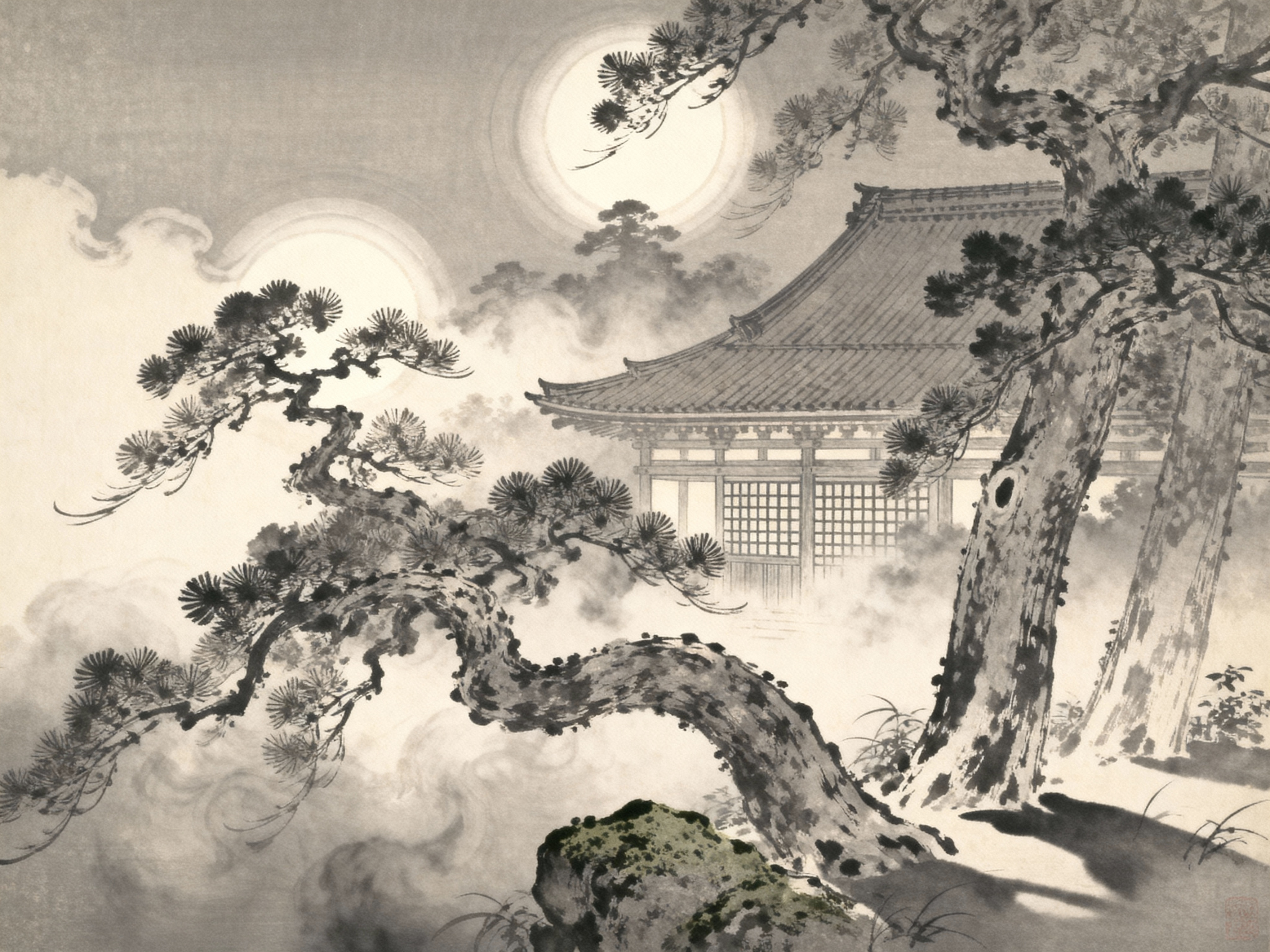 Brushstrokes of Eternity: Hasegawa Tohaku’s Masterpiece Paintings at Chishaku-in