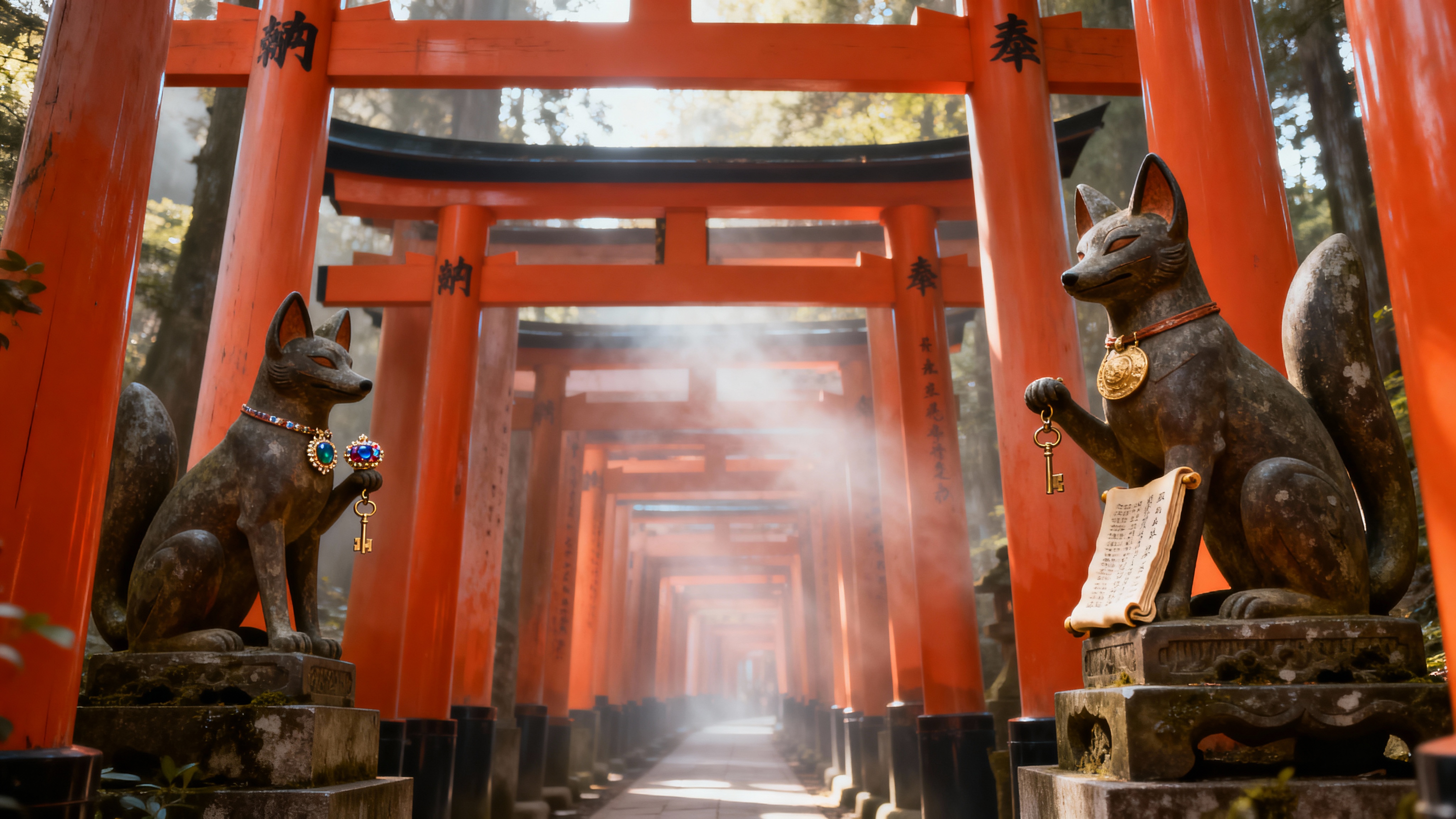 The Sacred Partnership: Why Foxes Became Inari’s Divine Messengers