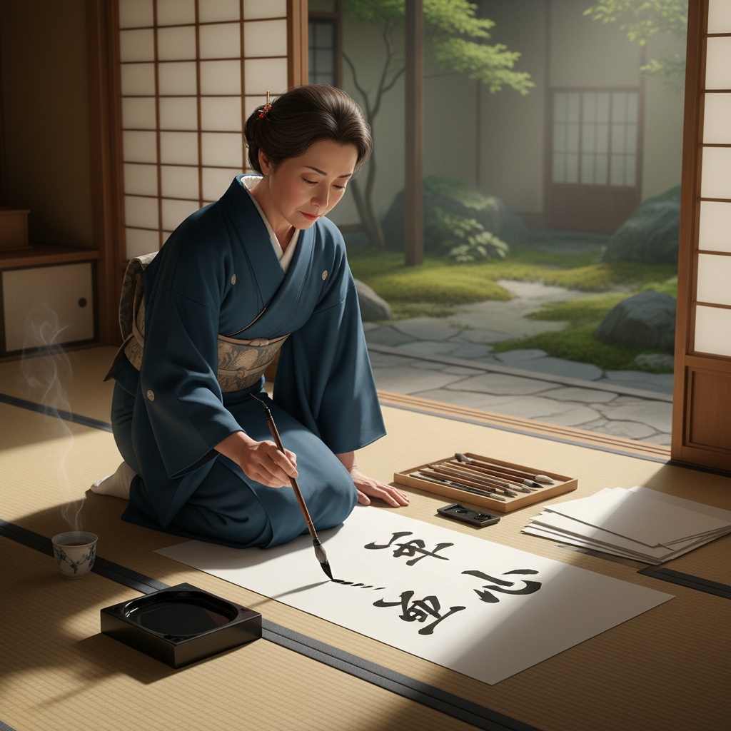 Discovering the Beauty of Characters Through Calligraphy